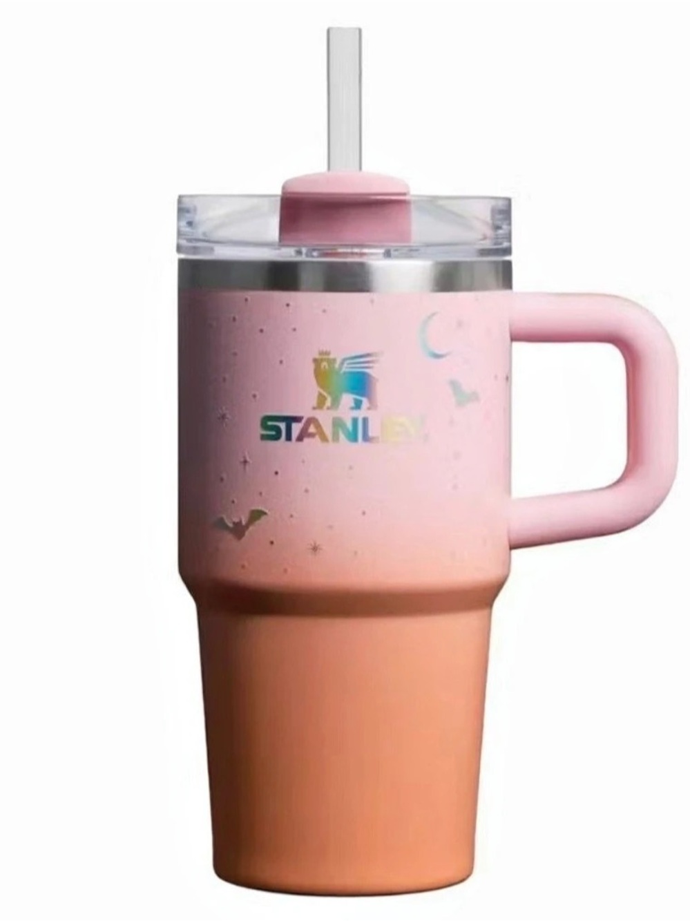 Stanley Halloween H2.0 FlowState Quencher Tumbler Spellcast Pink